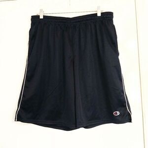 Champion Navy Mesh Athletic Shorts w/ Pockets
